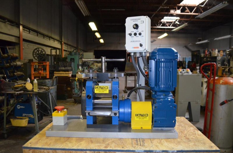 New IRM Model #2040 2Hi Lab Rolling Mill