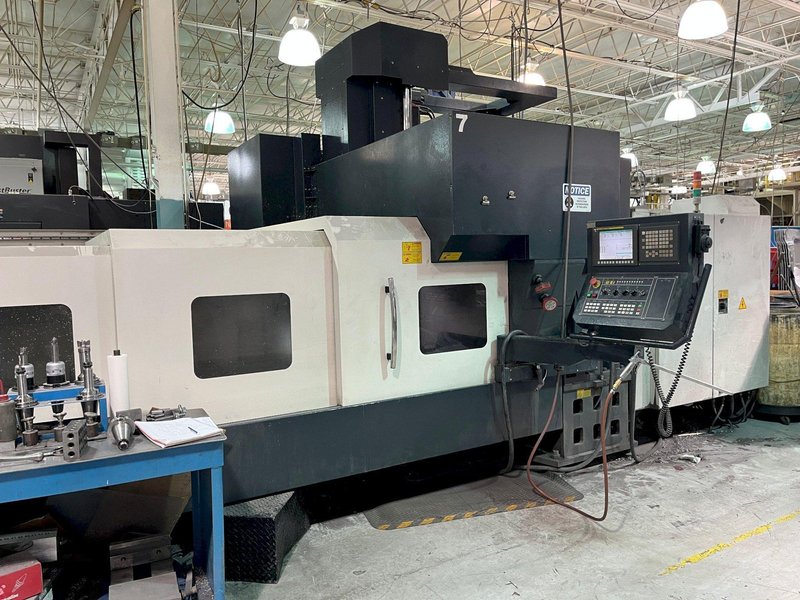 Manfred DL2112 Double Column CNC Vertical Bridge Mill for sale - 2015