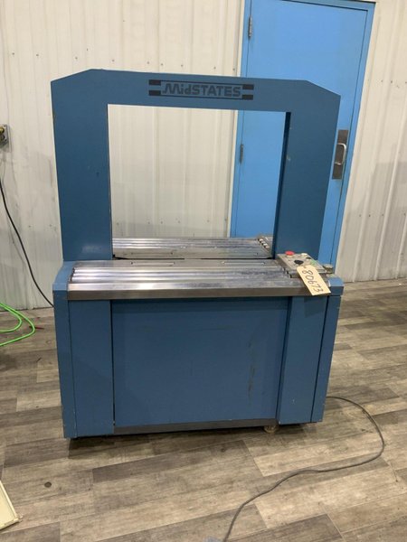 MIDSTATES DELTA MODEL 1181 STRAPPING MACHINE: STOCK #80673