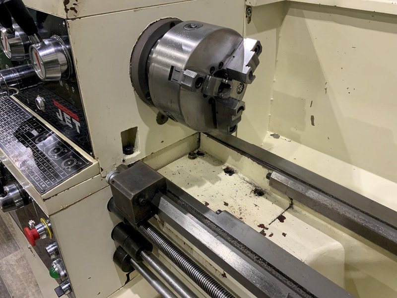 13" X 40" JET GH1340 GAP BED ENGINE LATHE: STOCK #80877