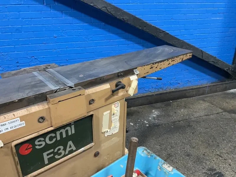 SCMI 12” X 83” TABLE PLANER   -  F3A