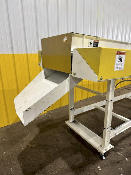 120&quot; X 20&quot; TITAN MODEL #WF049 STEEL BELT PARTS TRANSFER CONVEYOR: STOCK #19457