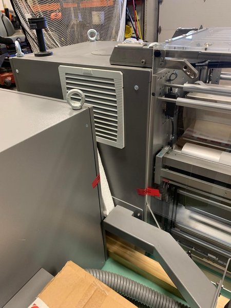 Hapa 800 Webjet LUV DOD Inkjet Foil Printer H-837-T-1C-LR, 2017