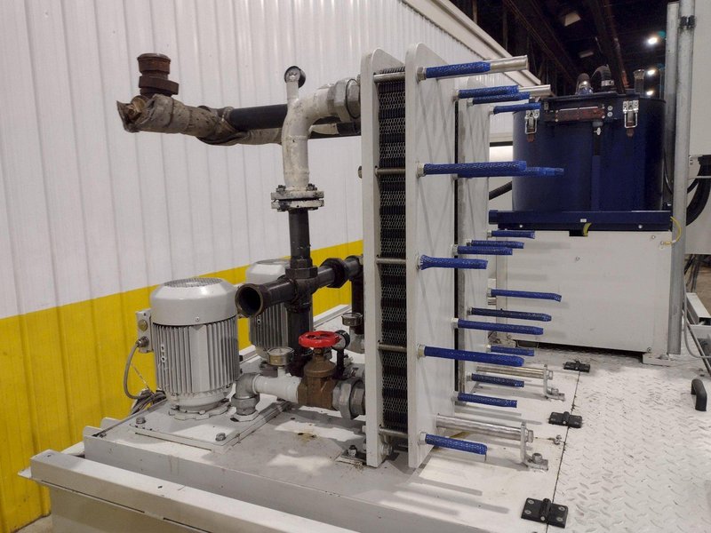 30 GPM ZYKLOMAT MODEL #AKBF-R CONTINUOUS COMPACT BELT FILTER, WITH TURBO-HKS CENTRIFUGE SEPERATOR: YOBRO #24734