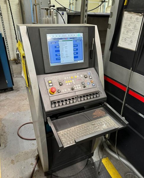 2013 Amada FOL 3015 AJ Fiber Laser Cutting System | 4kW AJ-4000 Engine | ASLUL 300 FOL-AJ Automation Load/Unload Material Storage Tower