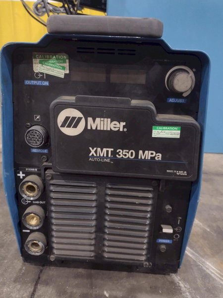 12" ITW WELDING AUTOMATION LATHE, WITH MILLER WELD CONTROLLER &amp; MILLER XMT 304 SERIES ARC WELDER: YOBRO #24402