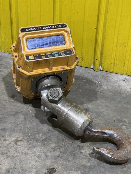 20,000 LBS CAS GASTON IIII DIGITAL CRANE SCALE: STOCK #16099