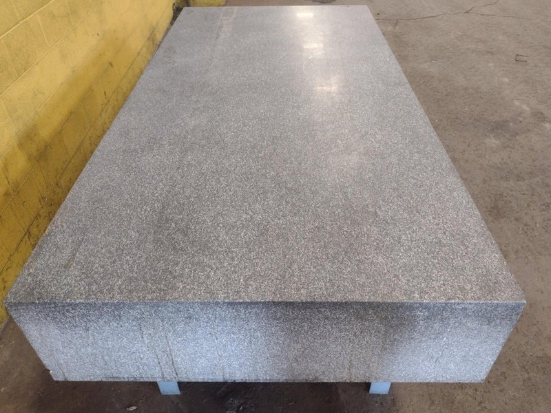 8&#039; X 4&#039; X 14&quot; ROCK OF AGES PRECISION LAYOUT INSPECTION GRANITE TABLE: STOCK #23787