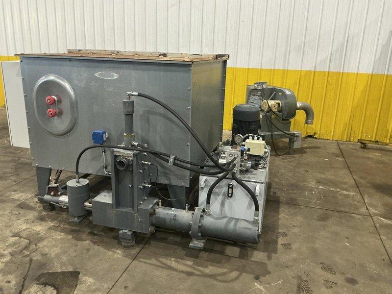 60 mm WEIMA MODEL TH 600 HYDRAULIC BRIQUETTE PUCKING PRESS: YOBRO #25904