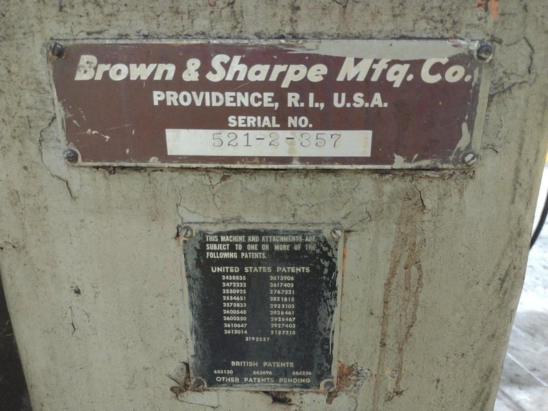 14&quot; X 30&quot; BROWN &amp; SHARPE #2 CYLINDRICAL GRINDER, 14&quot; WHEEL: STOCK #23152
