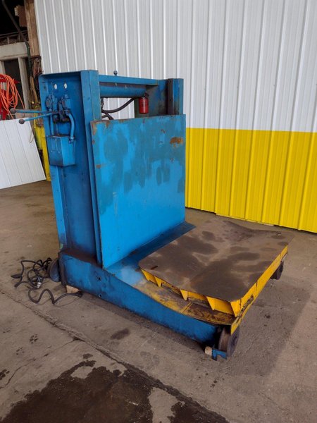 20,000 LBS X 48&quot; HYDRAULIC POWERED COIL CAR: STOCK #17557