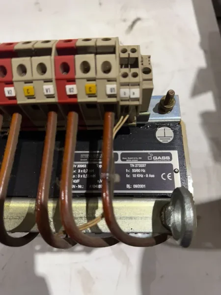INDRAMAT KD27 TRANSFORMER 45 AMP 10 KHZ USED