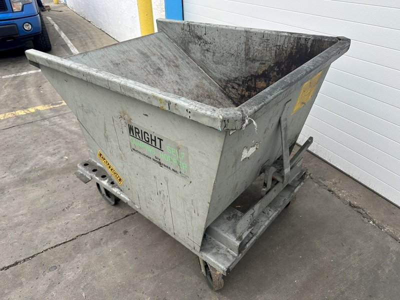 1/2 YARD WRIGHT SELF  DUMPING  HOPPER : STOCK #77469