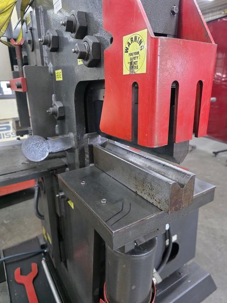 55 Ton Edwards Jaws IV Hydraulic Ironworker-Press Brake Attachment, Tooling Included