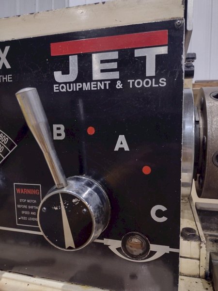 14&quot; X 40&quot; JET MODEL #GH-1440ZX GAP BED ENGINE LATHE, 3-1/8&quot; HOLE: YOBRO #24464
