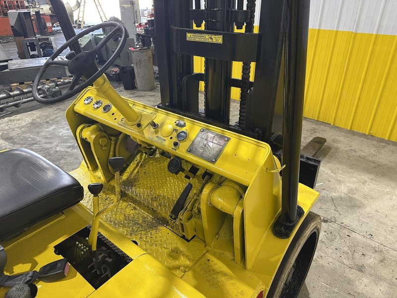 15,000 LBS HYSTER MODEL S150A LP GAS RIGGERS TYPE FORKLIFT: STOCK #22005