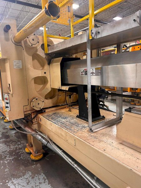 2002 Van Dorn Demag 500SP2800 – 500 Ton Hydraulic Press, 59.2 oz Shot (~1,676 g), Pathfinder Control, Preform-ready