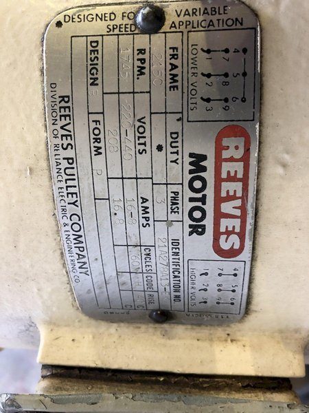 35 TON BLISS MODEL #CH35 VARIABLE HIGH SPEED GAP FLYWHEEL PRESS, 2" STROKE: STOCK #13777