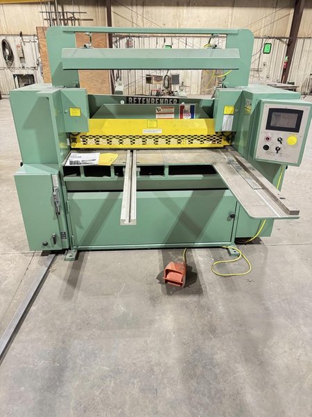 4′ x 3/16″ Betenbender CNC Hydraulic Shear, 2022 – Backgauge, Low Hours