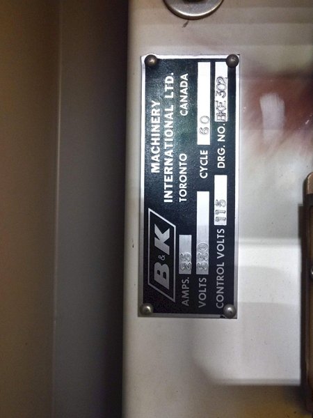 7 STAND X 1.5&quot;  B&amp;K MODEL RFC-04 ROLLFORMER WITH COIL ATTACHMENT: STOCK #11885