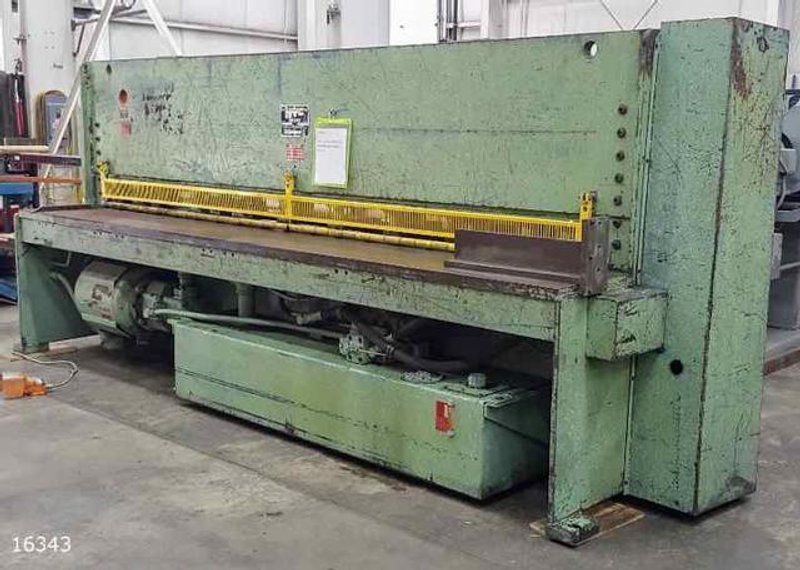 HTC Model U37-12 3/8&quot; x 12&#039; Hydraulic Power Squaring Shear