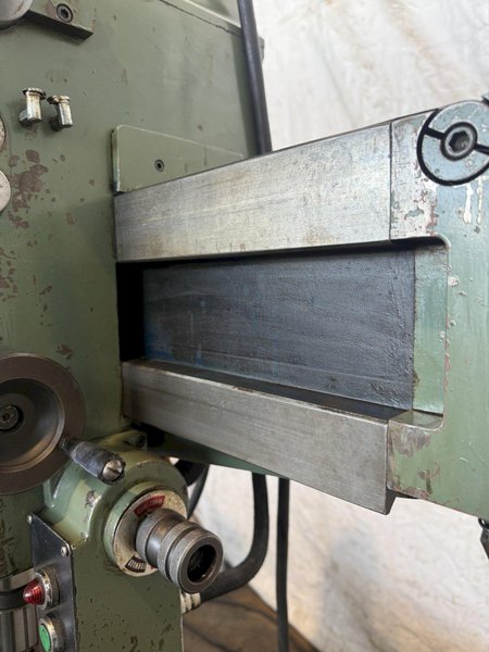 3' X 8" JET MODEL JRD-700 RADIAL ARM DRILL. STOCK # 1111425.