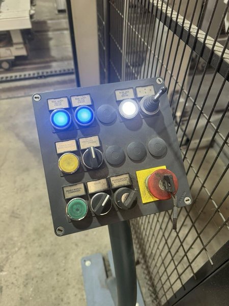 3000 Watt Salvagnini L3 Fiber Laser with 10 Tray Tower and Part Take Out Automation