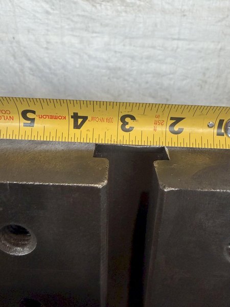 36" WIDE X 60" TALL X 24" DEEP T-SLOTTED ANGLE PLATE SET. STOCK # 0222426