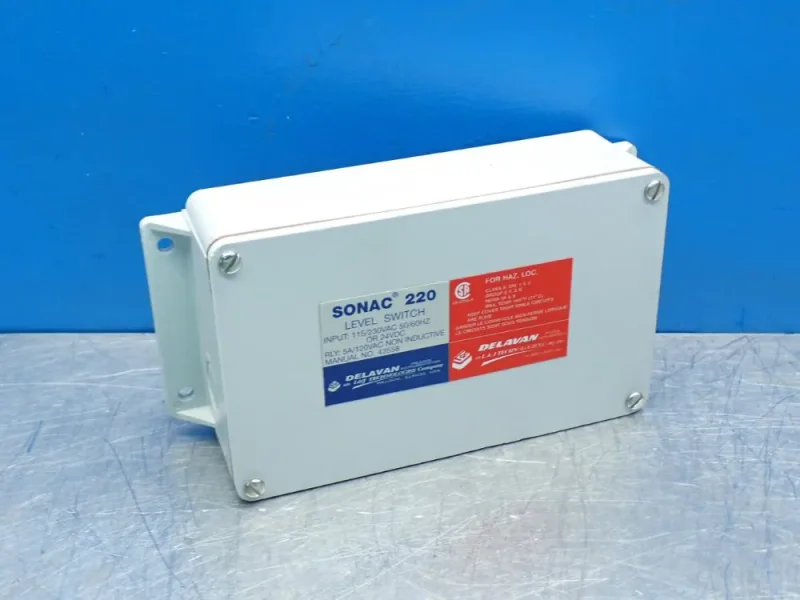 DELAVAN LEVEL SWITCH SENSOR UNIT  -  SONAC 220