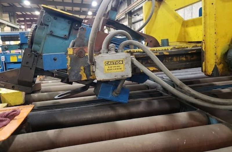 10,000# x 72&quot; ROYALTON BANDING HEAD &amp; TABLE STOCK# 2960