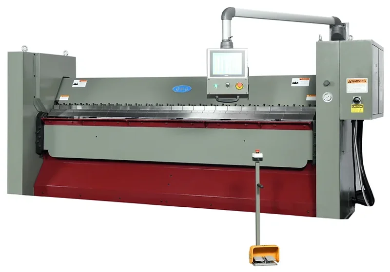 NEW 10' X 10 GAUGE GMC MODEL HBB-1010NC HYDRAULIC BOX AND PAN BRAKE WITH NC CONTROLLER