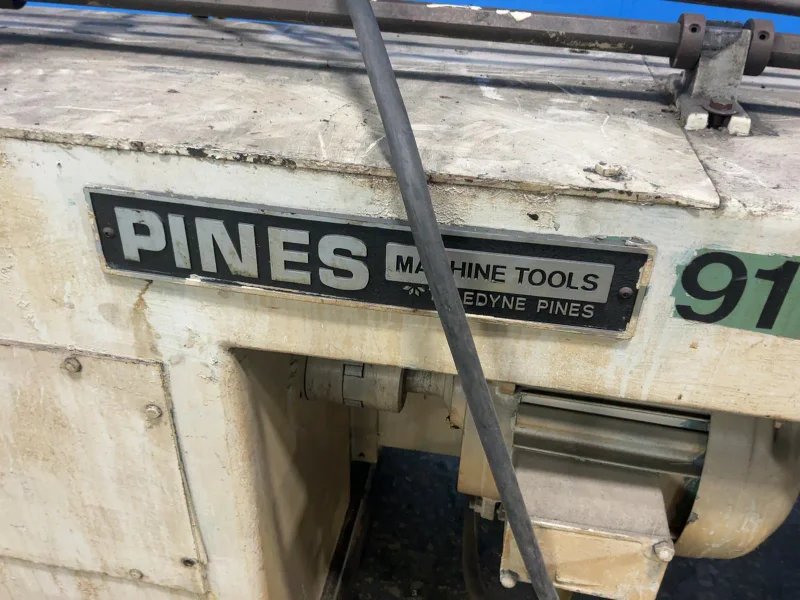 TELEDYNE PINES HORIZONTAL TUBE BENDER