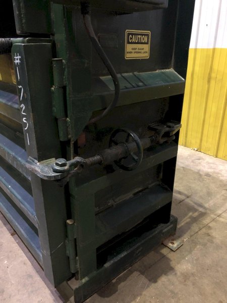 60&quot; X 30&quot; MAREN MODEL #6030-HC VERTICAL CARDBOARD HYDRAULIC BALER STOCK #3182