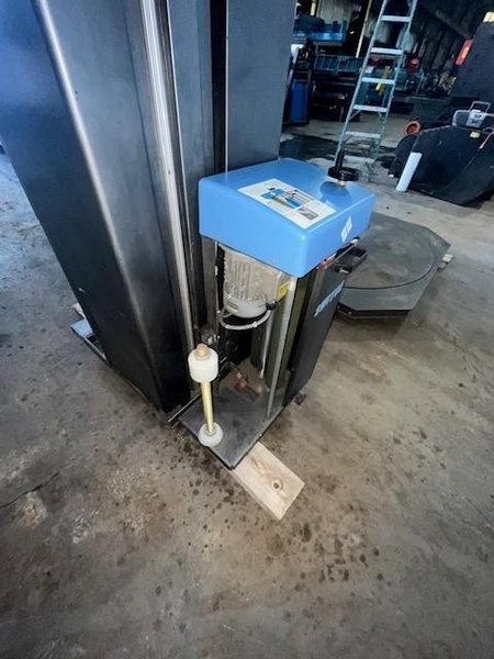 4,500# X MAX WRAP HEIGHT 121&quot; HIGH COUSINS SEMI AUTOMATIC STRETCH WRAP MACHINE / STRETCH  WRAPPER