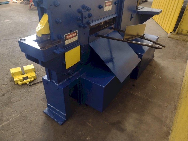 80 TON MIDWEST MODEL #150-80DE HYDRAULIC IRONWORKER: STOCK #17220