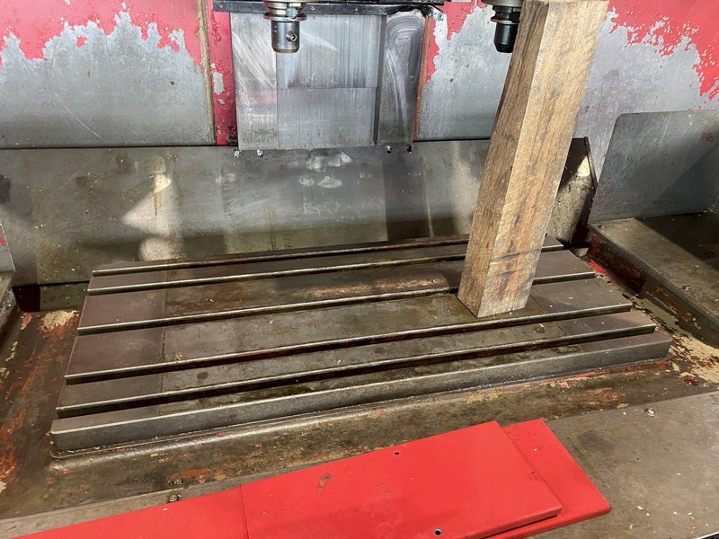 MATSUURA MC-500V-DC TWIN SPINDLE VERTICAL MACHINING CENTER. STOCK # 1052222