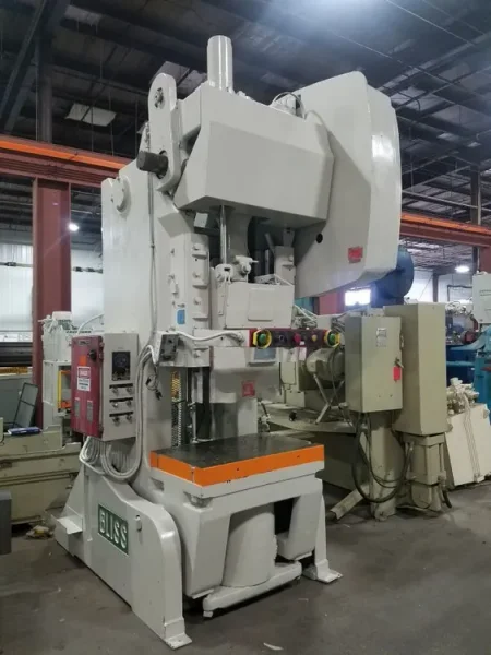 BLISS 110 TON OBI PRESS, S/N H65126, STOCK# 13703J