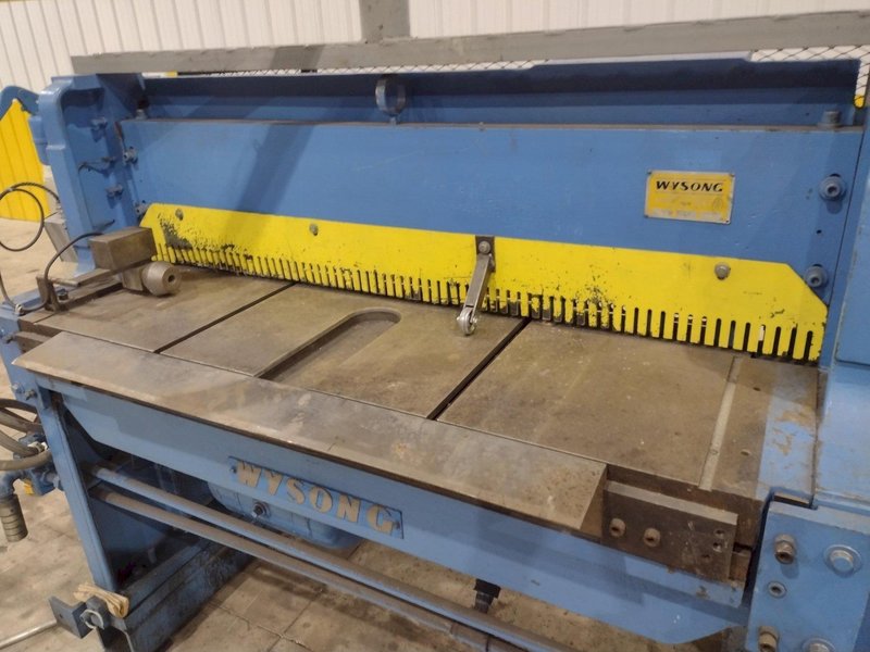 52″ x 14 GAUGE WYSONG MODEL #HS-1252 MECHANICAL SHEAR