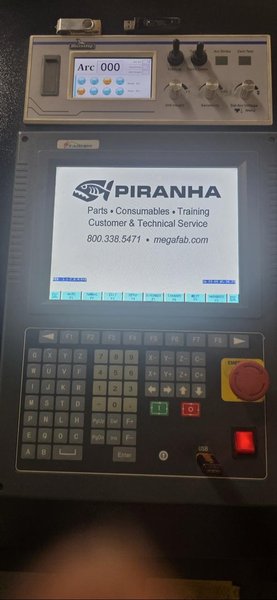4′ x 8′ Piranha C408 CNC Plasma, 2020 – Hypertherm Powermax85, 85 Amps