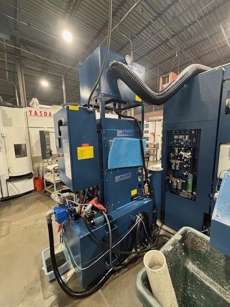 Matsuura LX160 5-Axis CNC VMC, 2014 – 42 Pallet Changer, Chip Conveyor, Renishaw Probe