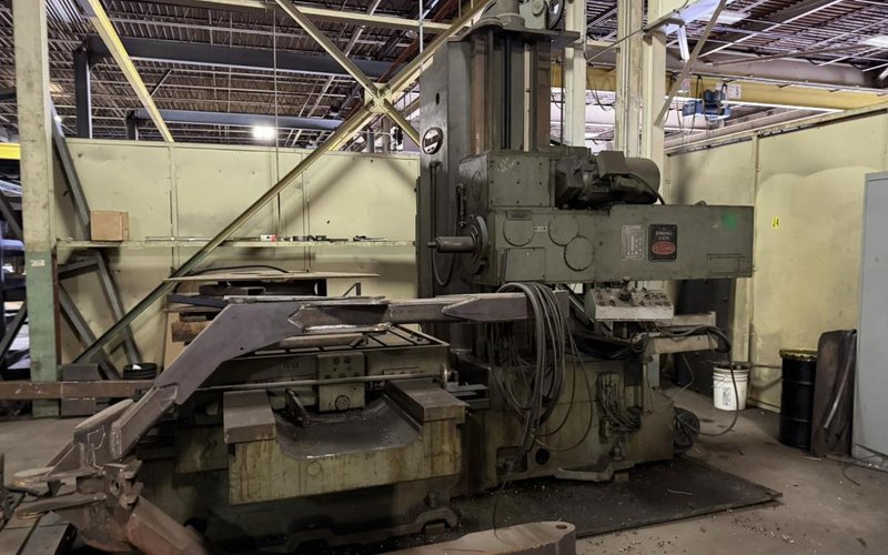 64" X 42" BULLARD DYNAMILL HORIZONTAL BORING MILL. STOCK # 0546226
