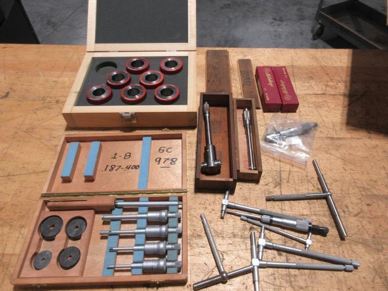 Etalon Small Hole Bore Guage Set .187" -.400", Assorted Telescoping Hole Guages, SPI Master Ring Guages- Auction Item