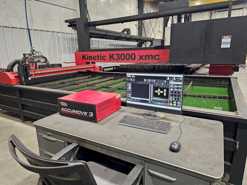 5′ x 10′ Lincoln Torchmate Plasma Table, 2009 – Rebuilt in 2019,  Hypertherm Hyspeed HSD130