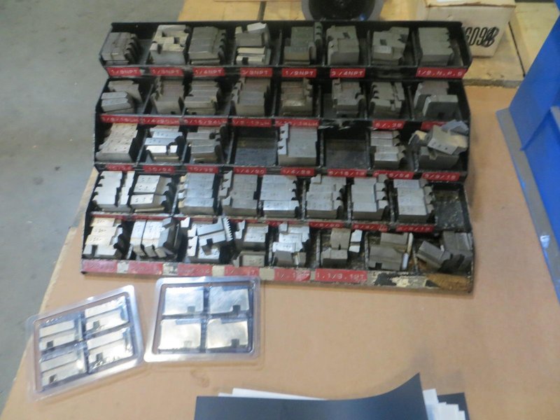 Die Heads (4), Various Sizes w Large Assortment of Thread Chasers- Auction Item