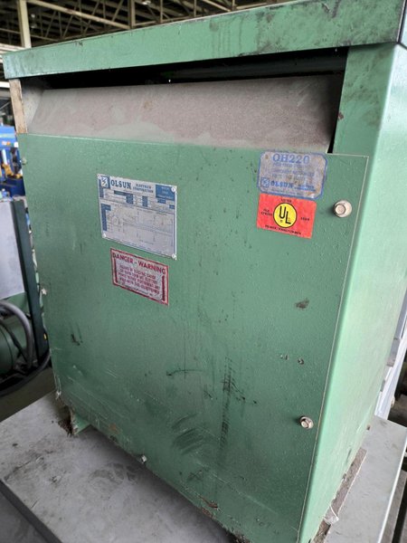 45 KVA OLSUN TRANSFORMER. STOCK # 0650926