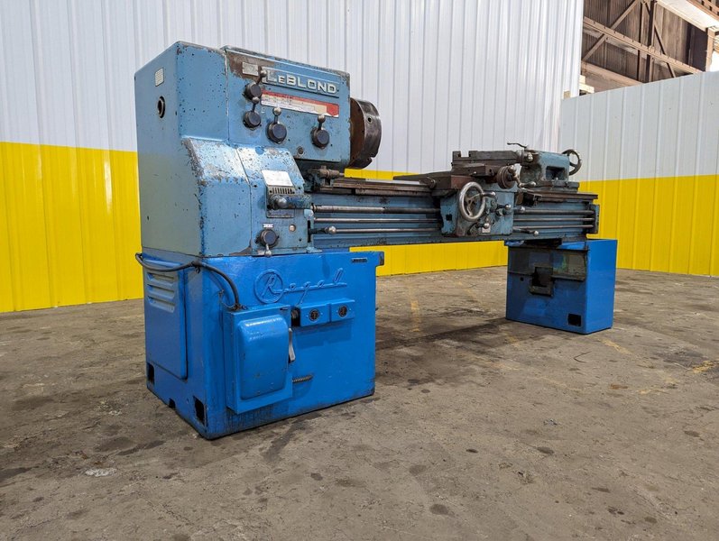 17&quot; x 54&quot; LEBLOND MODEL #3D REGAL ENGINE LATHE, 1.75&quot; HOLE: STOCK #20405
