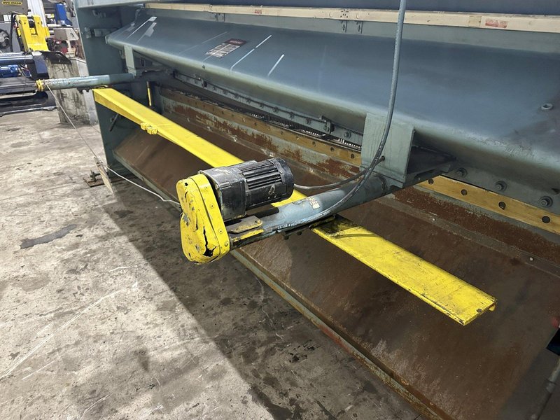 12&#039; X 1/4&quot; NIAGARA MODEL #SP-12-1/4 HYDRAULIC SHEAR: STOCK #22385