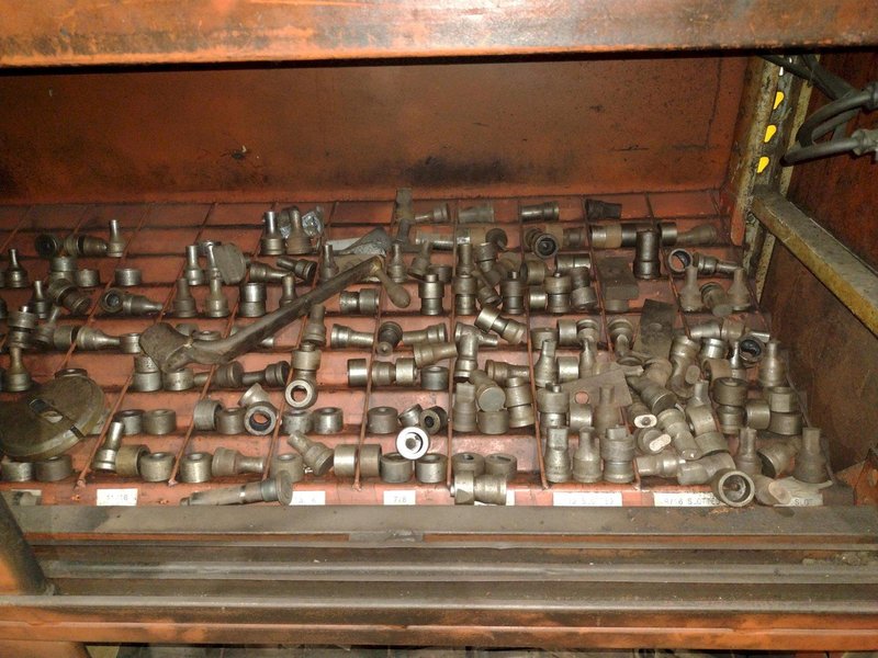 IRONWORKER PUNCHES &amp; TOOLING: STOCK #23168