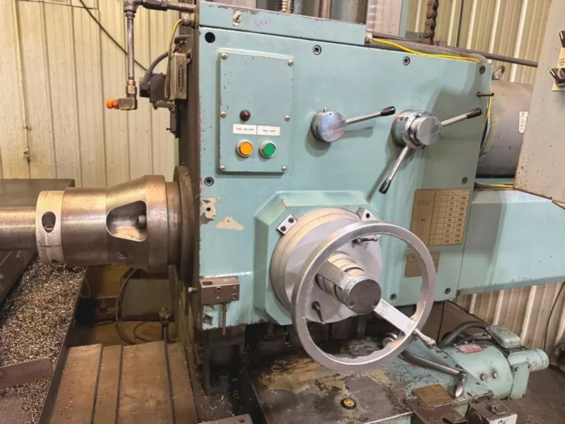 4" NOMURA MODEL #B-100WP TABLE TYPE HORIZONTAL BORING MILL: YOBRO #25193