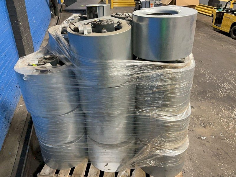 LAU INDUSTRIES 1/3 HP BLOWER WHEELS  -  W+H DD10-8A .50 CCW CV